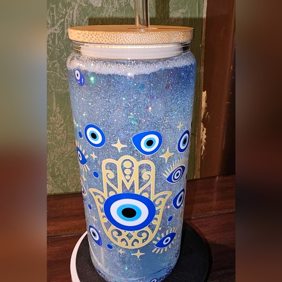 Snowglobe Glitter cup - Picture 5 of 6